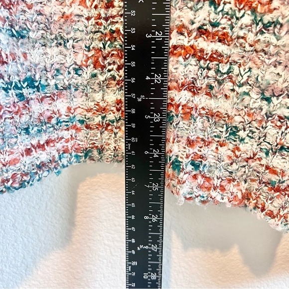 Adyson Parker Womens Marled V Neck Pullover Sweater Plus Size 3X EUC Soft Cozy - Picture 9 of 11